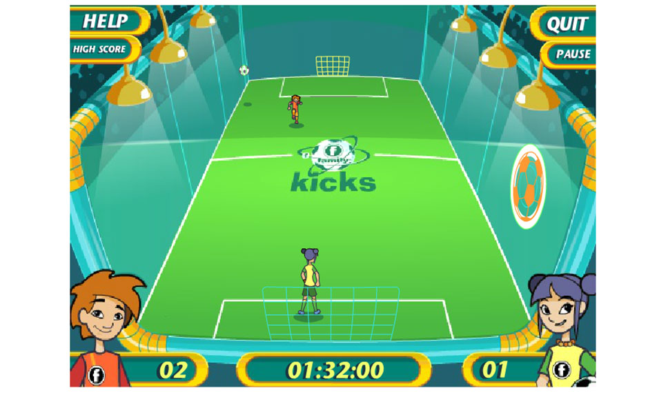 Superspeed One on One Soccer - Fußball - im Online Spiele Blog