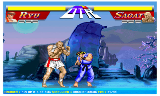 Streetfighter 2 – Ryu vs. Sagat