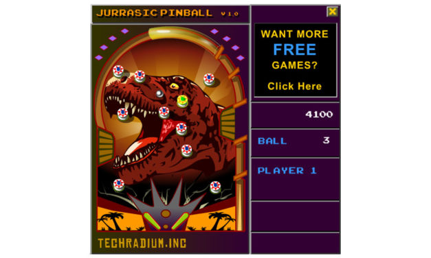 Jurassic Pinball